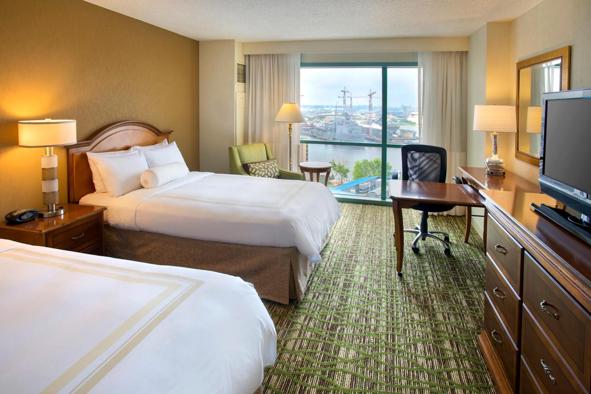 Norfolk Waterside Marriott Hotel Buitenkant foto